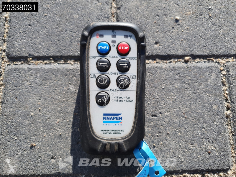 Knapen K100 10mm Remote Lift Axle BPW semi-trailer