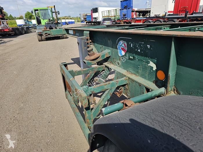 Oplegger Flandria 2 AXLE 20 FT CHASSIS STEEL...