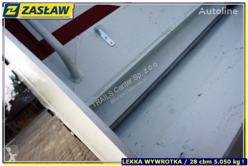 Semi remorque Zasław 28 m³ !! Light UP 4.990 kg...