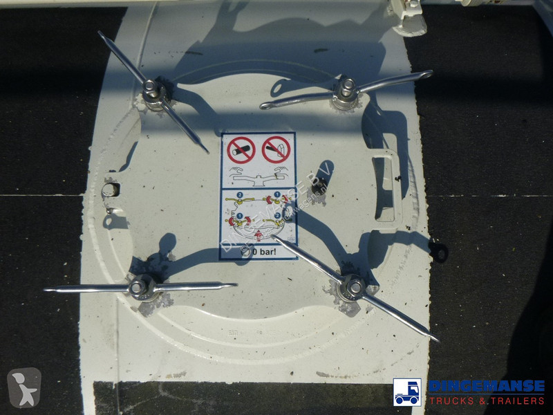Semi reboque Feldbinder Powder tank alu 60 m3 /...