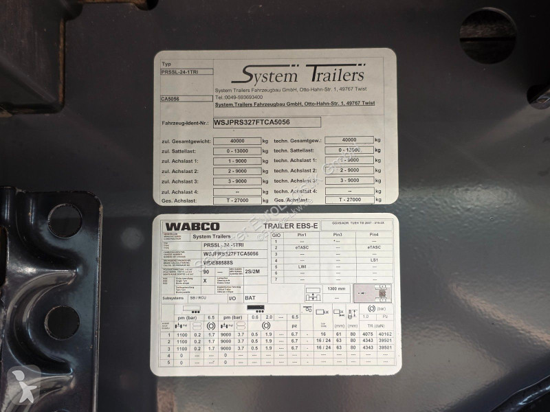 نصف مقطورة System Trailers System Trailer...