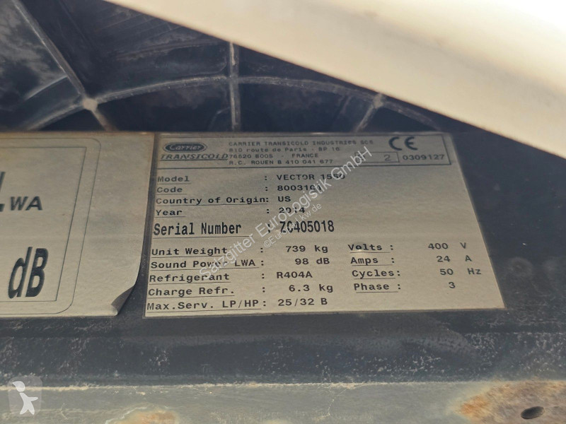نصف مقطورة Schmitz Cargobull 20/LZG-13.4 FP 45...