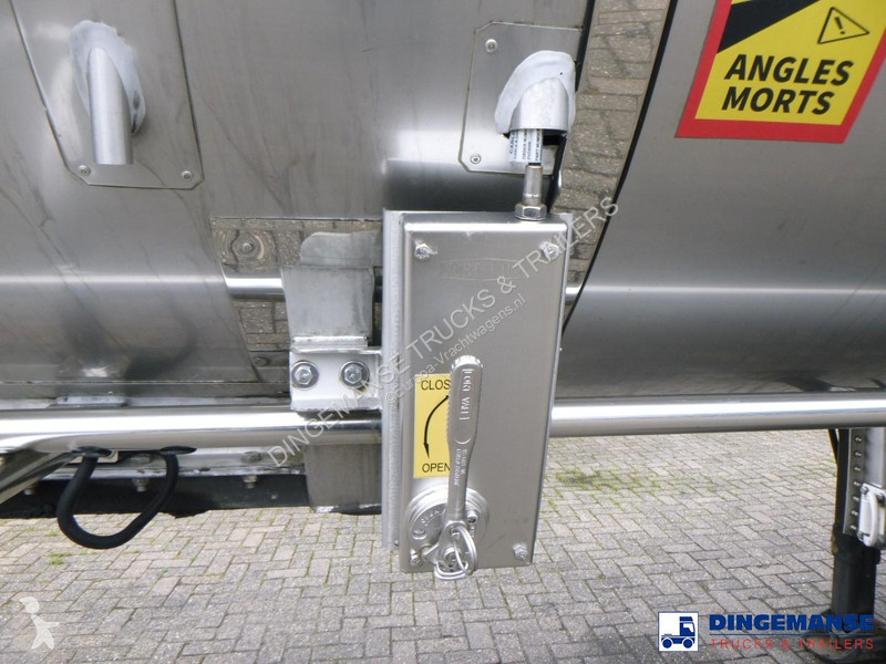 نصف مقطورة Van Hool Food tank inox 36 m3 / 4...