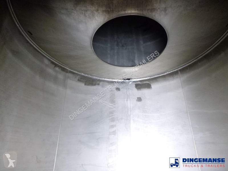 Oplegger Magyar Chemical tank inox L4BH 32.5 m3...