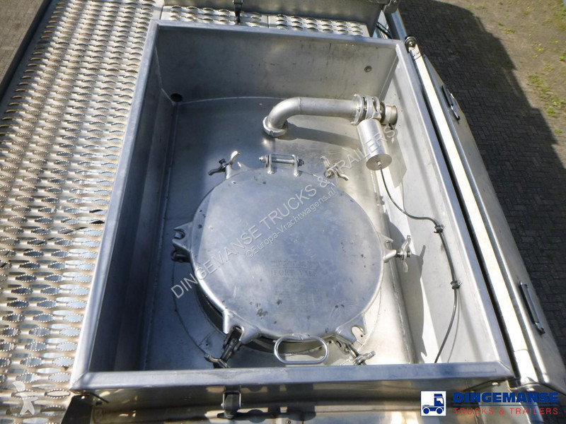 Félpótkocsi  Chemical tank inox 37.5 m3 / 1...