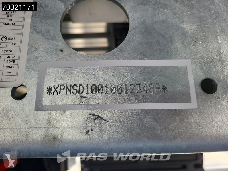 نصف مقطورة Knapen K100 NEW! Z-SPEC 92m3 10mm...