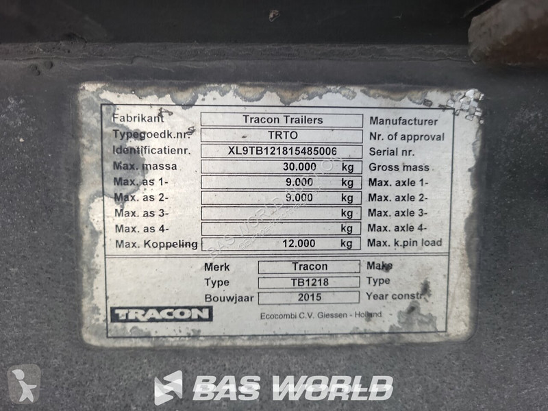 Oplegger Tracon Uden TRTO