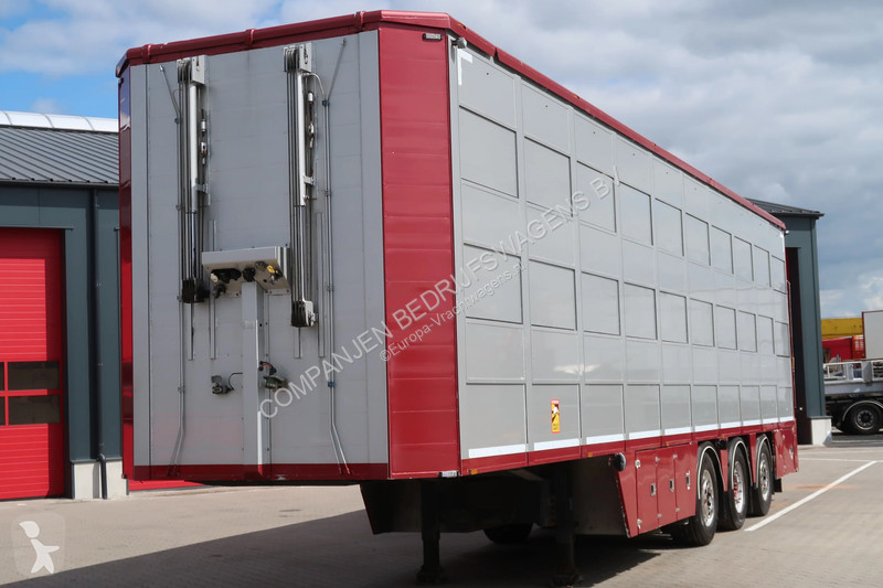 Semi remorque  3-ASSIGE OPLEGGER Scania R450...
