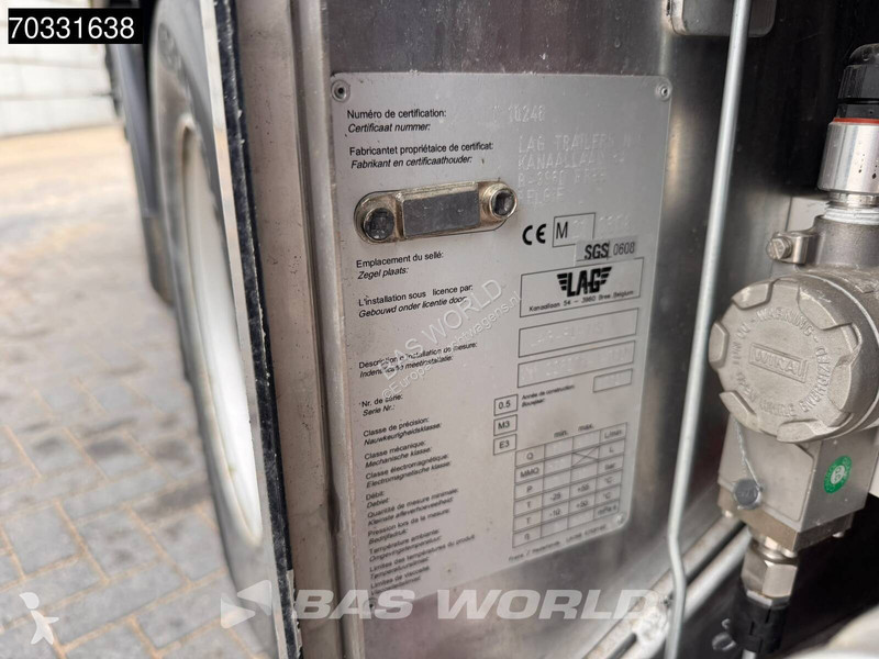 Oplegger  SC22AA 2 axles Olie/ Smeer Steering...