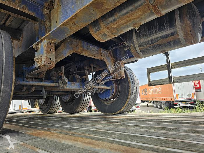 Semitrailer Pacton 3 AXLE FLATBED TRAILER BPW DRUM