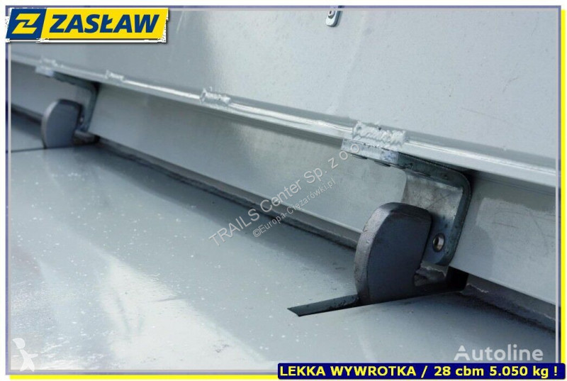 Semi remorque Zasław 28 m³ !! Light UP 4.990 kg...