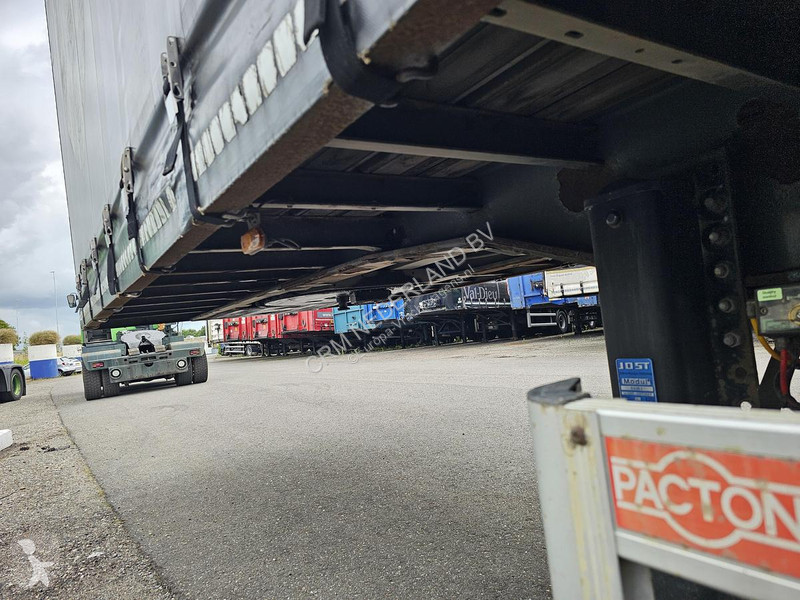 Semitrailer Pacton TBD344 | STEERING AXLE |...
