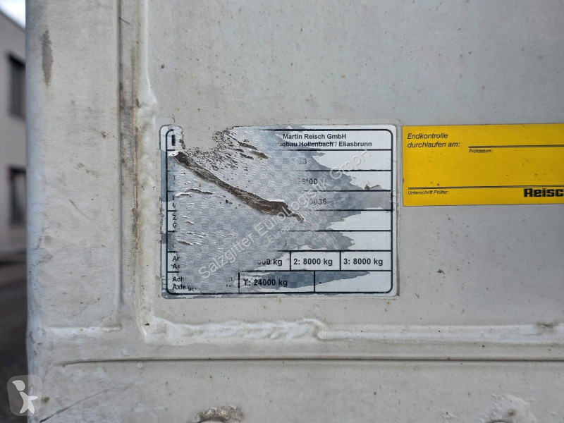 نصف مقطورة Reisch R24 / Alu/ Lift / elektr. Dach