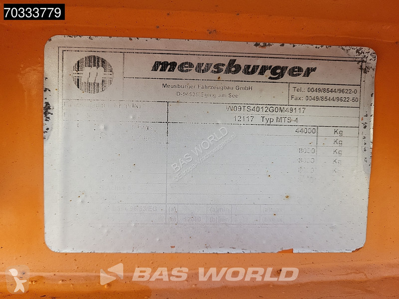 Semirremolque Meusburger MTS-4