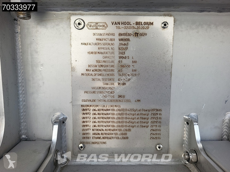 Oplegger Van Hool 59.000 Ltrs APK 05-27 Fuel Tank