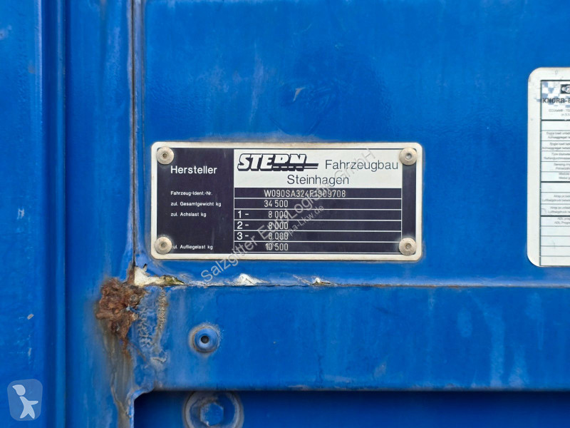 Félpótkocsi  Stern SP270 | Lift-Lenkachse |...