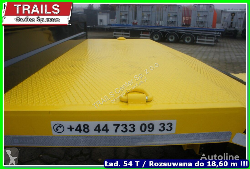 Semirimorchio Mega 4 axle low floor 18.600 m....