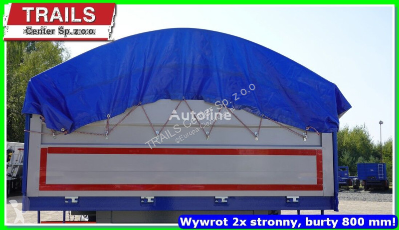 Semiremorca Mega 29 m³ / 12.600 m. 2 x side...