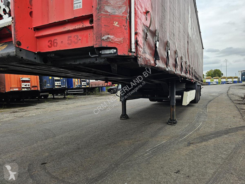 Oplegger Krone sd| 3 axle curtainsider | Saf disc.