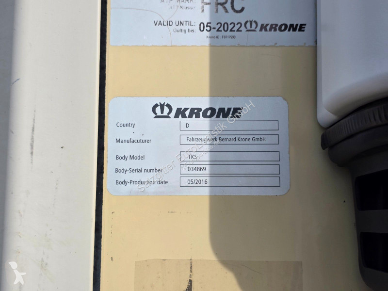 نصف مقطورة Krone /Trennwand/Doppelverd./...