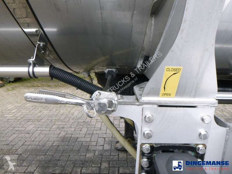 نصف مقطورة Van Hool Food tank inox 36 m3 / 4...