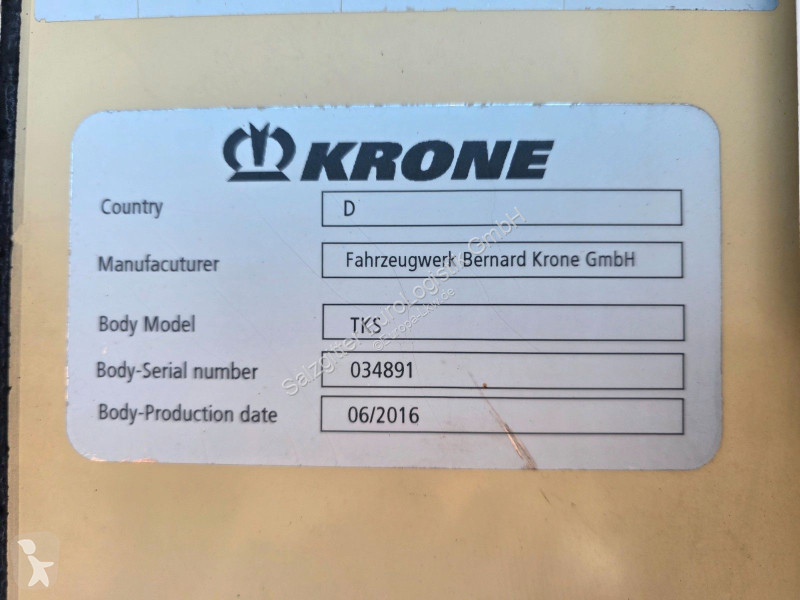 نصف مقطورة Krone / Doppelstock /...