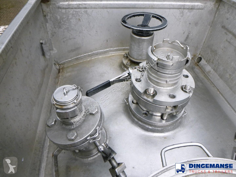 Oplegger Magyar Chemical tank inox L4BH 32.5 m3...