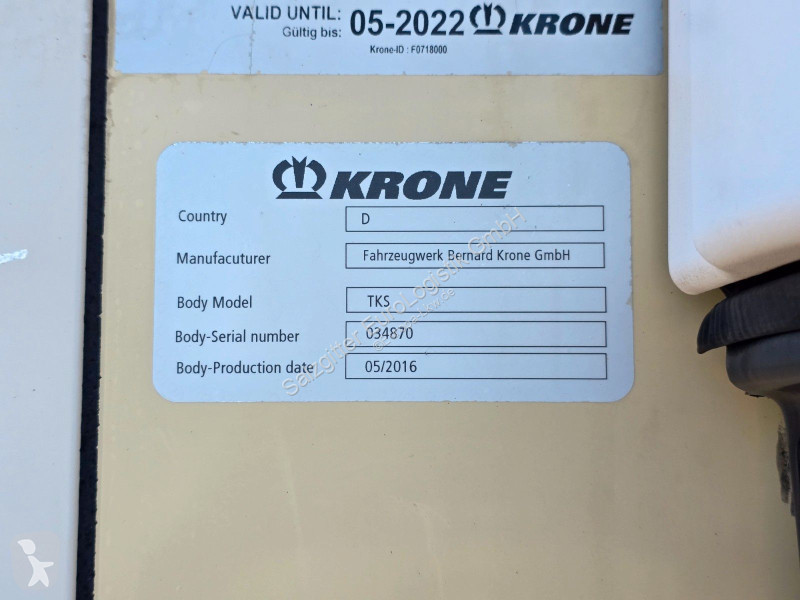 نصف مقطورة Krone / Doppelst. / Doppelverdamp. /...