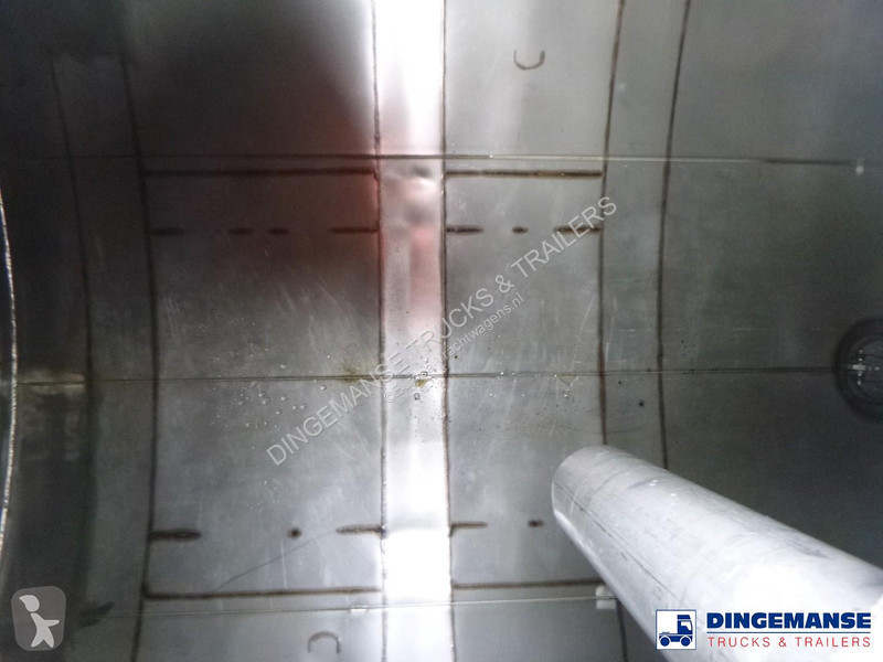 Sættevogn Magyar Fuel / oil tank inox 23 m3 / 7...
