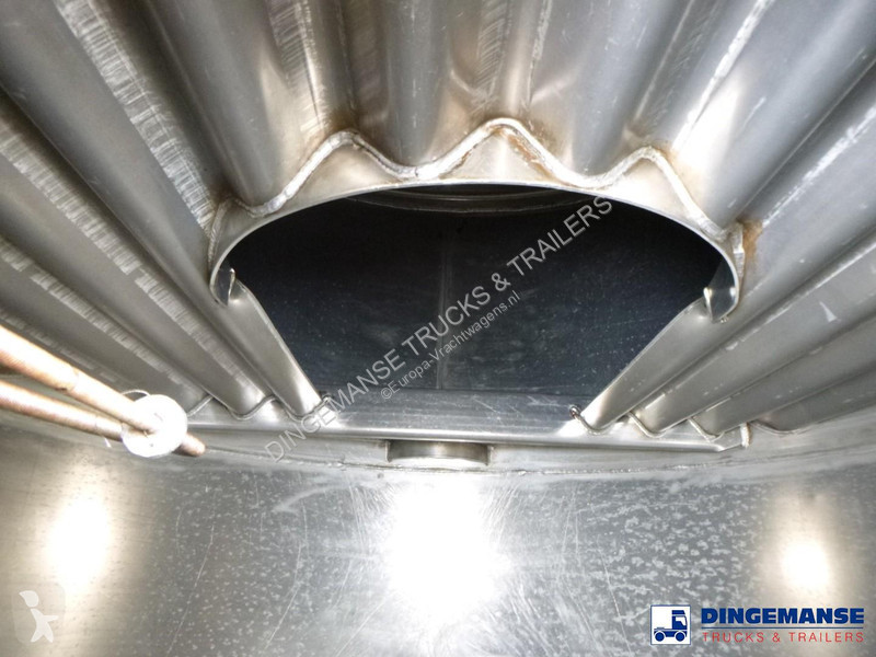 نصف مقطورة Trailor Fuel / oil tank alu 39.9 m3...