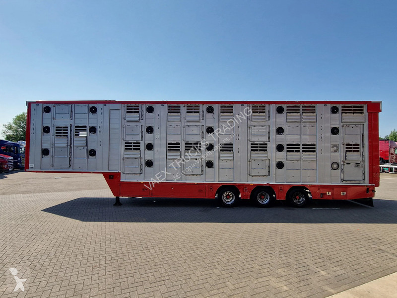 نصف مقطورة Finkl SAV35 - 3/3 deck livestock -...