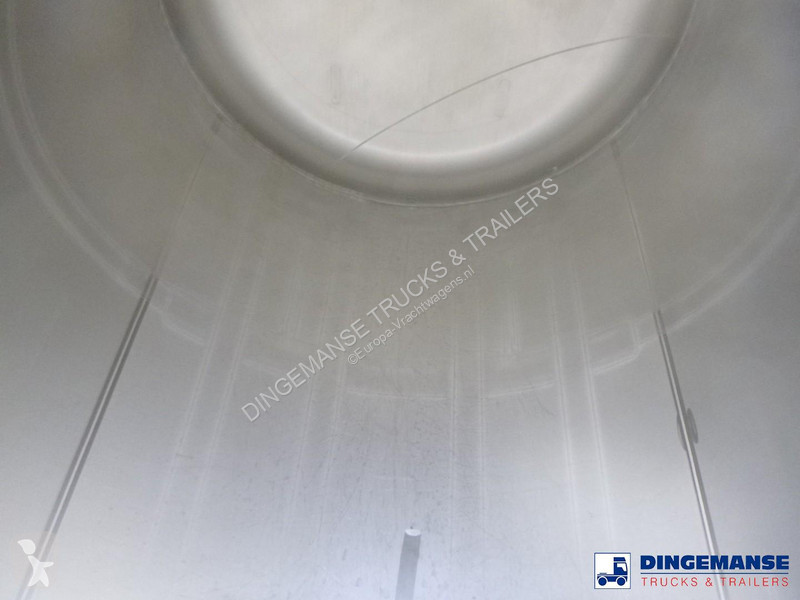 نصف مقطورة Van Hool Food tank inox 28.5 m3 / 3...
