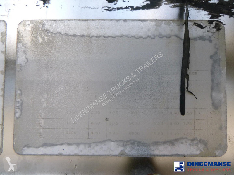 Semi remorque Feldbinder Chemical tank inox 30...