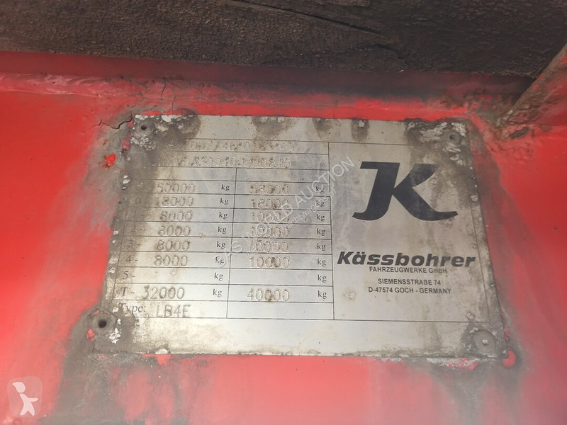 Semitrailer Kässbohrer LB4E