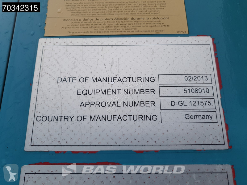 Schmitz Cargobull SCB*S3B Lift Axle Tailgate...