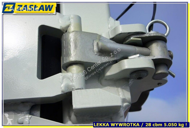 Semi remorque Zasław 28 m³ !! Light UP 4.990 kg...