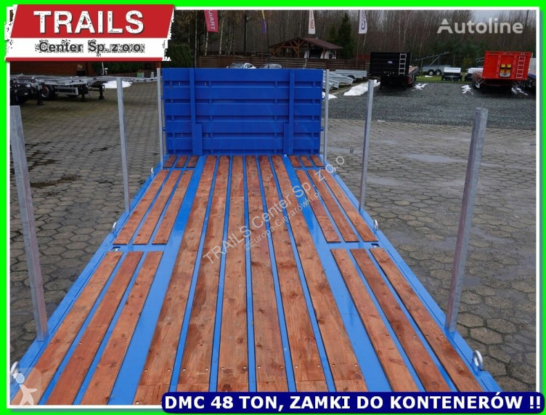 Semiremorca Mega ALT-3WS - Flatbed DMC 45 T /...