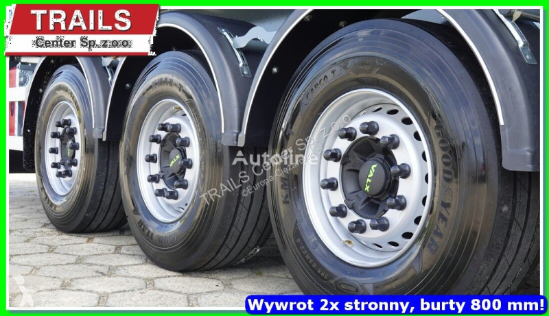 Semiremorca Mega 29 m³ / 12.600 m. 2 x side...