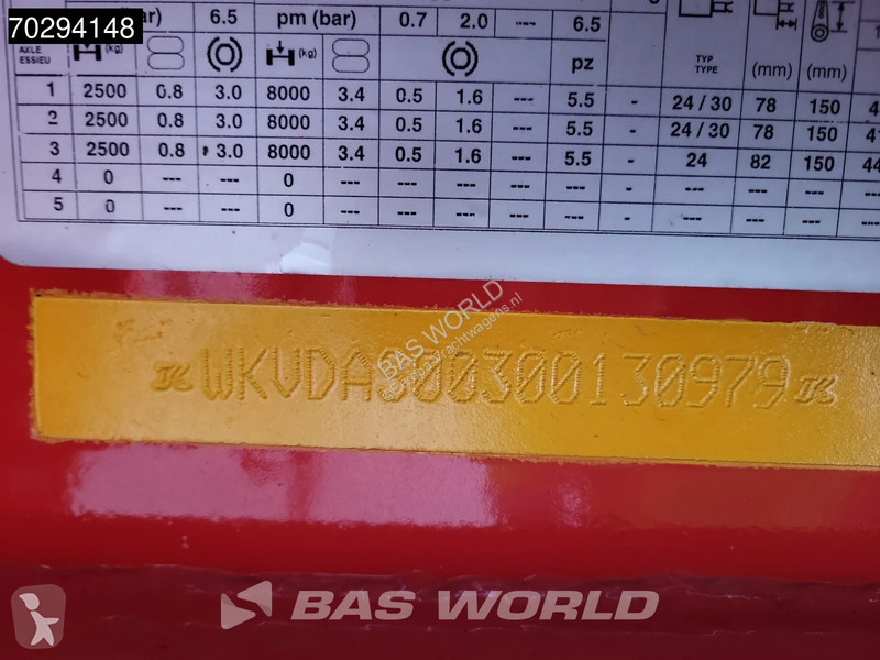 نصف مقطورة Kässbohrer LB3E 3 axles...