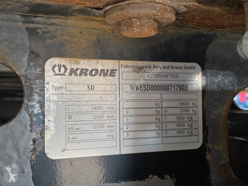 نصف مقطورة Krone /Doppelstock/Doppelstock/FRC...