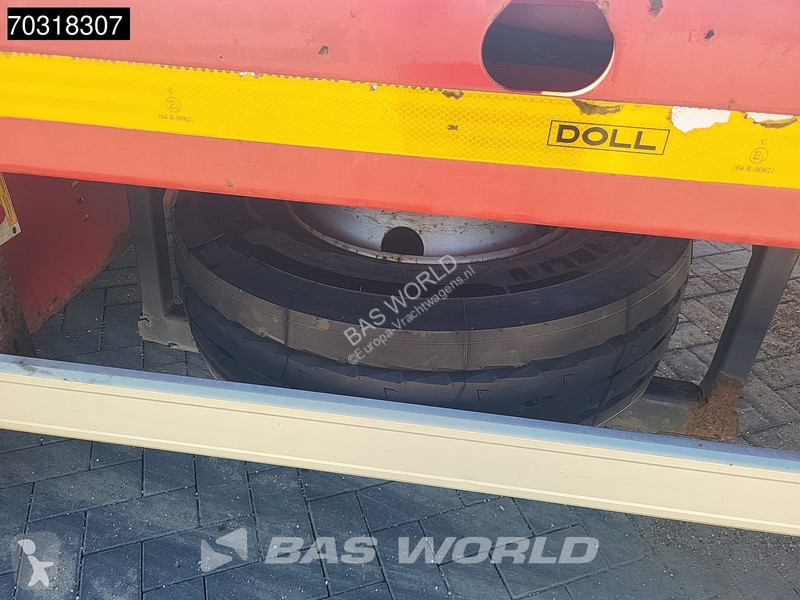 Semirimorchio Doll S5E-0 5x Steering Axle Ramps...
