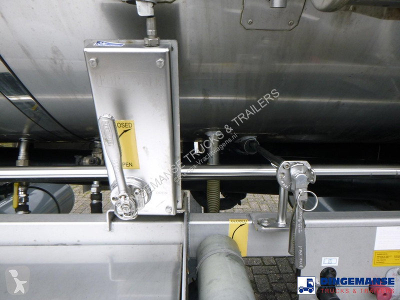 نصف مقطورة Van Hool Food tank inox 36 m3 / 4...