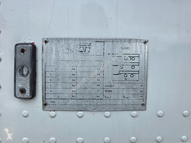 نصف مقطورة Talson F 1227 / Lift / Thermo K....