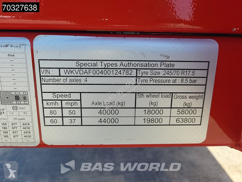 نصف مقطورة Kässbohrer LB4E Mega Extendable -...