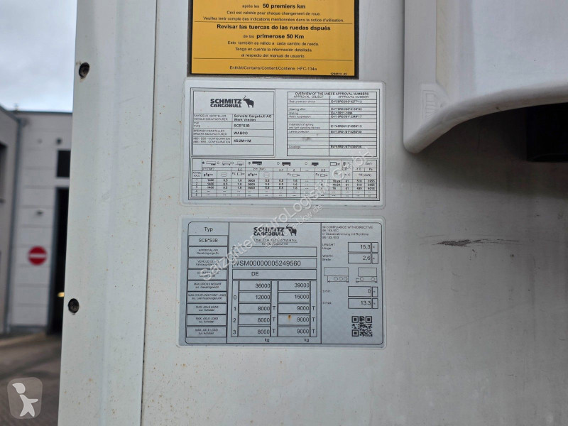 نصف مقطورة Schmitz Cargobull 24/L - 14.7 FP...