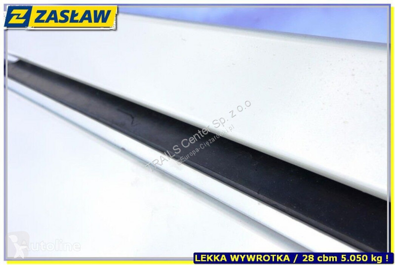 Semi remorque Zasław 28 m³ !! Light UP 4.990 kg...