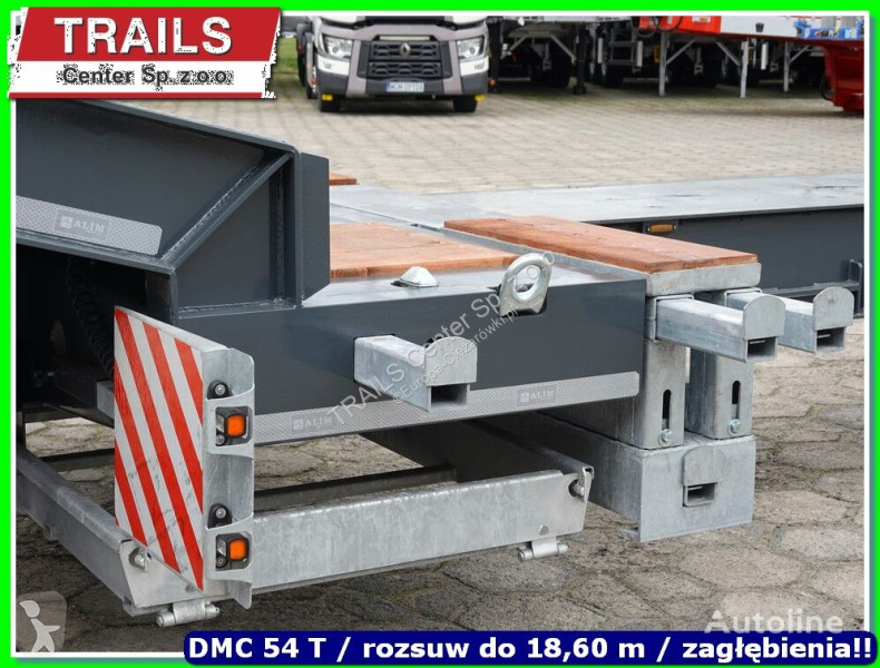 Sættevogn Mega Extandable Low-loader 18.60 m 2...