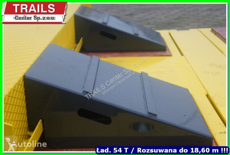 Semirimorchio Mega 4 axle low floor 18.600 m....