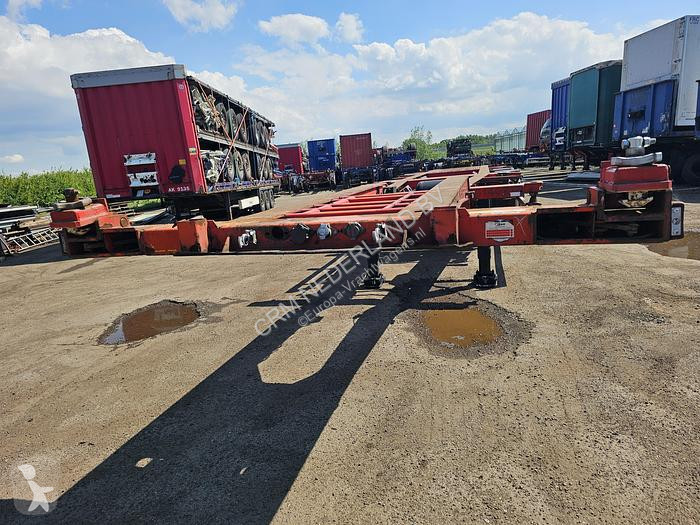 Semitrailer Krone 27 | 3 axle container chassis...