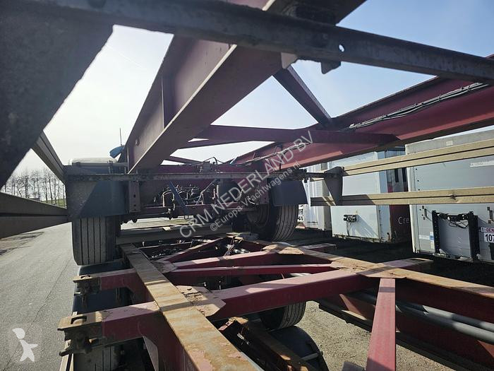 Sættevogn  40/45 ft container chassis bpw drum...